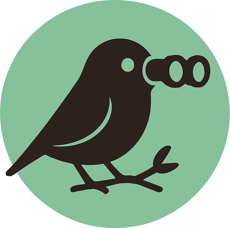Vögel beobachten Logo